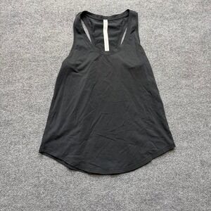 Lululemon black tank top Size 6